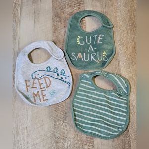Carters Set of 3 Bibs
